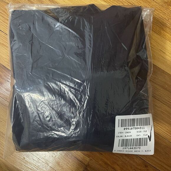 J.CREW New Resume Dress in Italian Wool Blend Size 12 Petite Navy Blue NEW CD624 - Picture 12 of 14